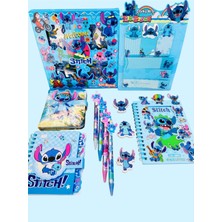 15 Parça Kırtasiye Seti, Uçlu Kalem, Silgi, Not Defteri, Sticker, Postit, Kutulu