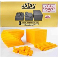 Rakam ve Sayı Öğrenme Için Renkli Onluk Taban Blokları, Eğitim Materyali