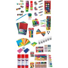 42 Parça Anaokulu Kırtasiye Seti, Tüm Ihtiyaçlara Uygun Ekonomik Paket