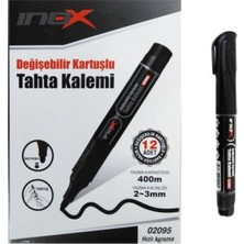 Siyah Tahta Kalem Kartuşlu 02095, Tekli, Yazım ve Çizim Kalemi