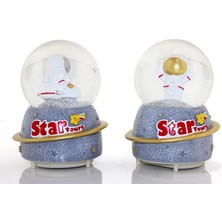 Kar Küresi Işıklı Müzikli 13 cm