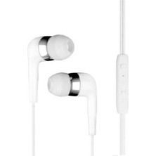 Beyaz Mikrofonlu Kulaklık D21, Konforlu ve Şık Tasarım