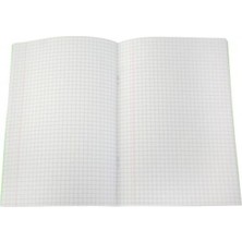 A5 Pp Kapak Dikişli Kareli Defter, 60 Yaprak, Dayanıklı ve Şık Tasarım