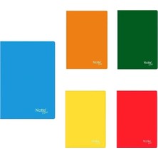 A5 Pp Kapak Dikişli Kareli Defter, 80 Yp, 1 Adet