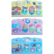 Sevimli Köpek Postit 8263, Eğlenceli ve Renkli Not Kartı, Tekli Satış