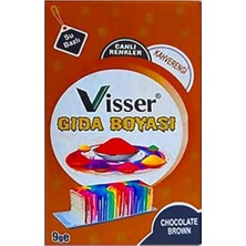 Kahverengi Toz Gıda Boyası 9 Gr, Tek Adet, Renkli ve Kullanışlı Ürün