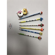 Renkli Kalem ve Neşeli Bantlar Seti, Çocuklar Için Eğlenceli Yazı Malzemeleri