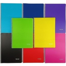 A4 Spiralli Kapaklı Kareli Defter, 60 Yaprak, 1 Adet