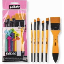 6'lı Fırça Seti, 8 No, 12, 3/8, 1/2, 1,5; 1 Adet Fiyatlı Kaliteli Set