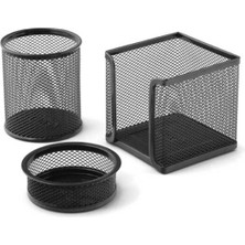 Perfore Üçlü Set Siyah 0505, Şık ve Kullanışlı Ev Eşyası, Yüksek Kalite ve Dayanıklılık