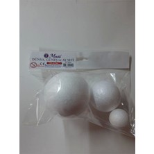 Çocuklar Için Dünya, Güneş ve Ay Temalı 3cm, 5cm, 7cm Seti