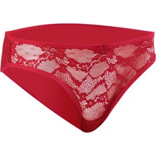 Iç Giyim Ebru Dantel Slip Külot Eko Paket (6 Adet)