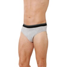 6'lı Erkek Pamuklu Likralı Penye Slip Külot