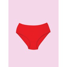 %100 Pamuk Ribana Slip Külot 106 Eko Paket (12 Adet)