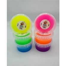 Renkli Yuvarlak Oyun Jeli Seti, 3 Adet, Eğlenceli ve Parlak Tasarım