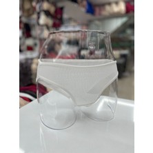 Iç Giyim Ebru Micro Fitilli Kumaş Slip Külot Eko Paket (6 Adet)