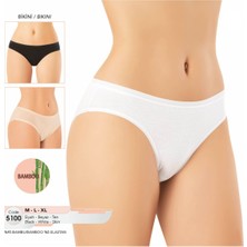 Iç Giyim Kota Bambu (6 Adet) Bikini Külot