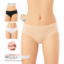 Iç Giyim Kota Modal Kumaş (6 Adet) Geniş Biyeli Bikini Külot