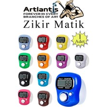 Pilli LCD Ekranlı Parmak Yüzükli Zikirmatik, Dua Tespih Sayacı, Hediye Seçenekli