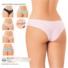 Iç Giyim Kota Pamuklu (6 Adet) Bikini Karışık Renkli Külot