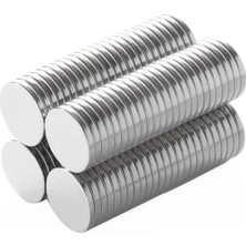 Yüksek Güçlü Çelik Mıknatıslar, 14X1.8 Mm, 5'li Paket