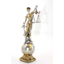 Polyester Adalet Figürü