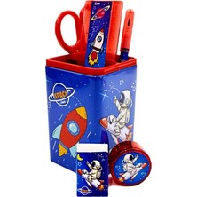 Yaratıcı Uzay Temalı Masaüstü Kırtasiye Seti SPC-2986