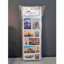 Günlük Eğitici ve Eğlenceli Sticker Seti, 12X20 Adet, Istanbul Temalı