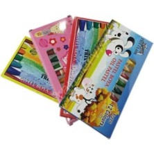 12 Renk Pastel Boya Seti, Sanat ve El Işi Için Ideal Renkli Boyalar