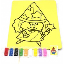 Renkli Kum Boyama Seti ile Eğlenceli ve Yaratıcı Aktiviteler