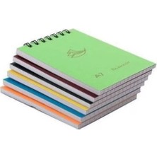 Kareli Kapaklı Spiral Bloknot, Şık ve Kullanışlı Not Defteri