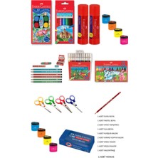 16 Parça Okul Seti, Öğrencilere Uygun ve Eğlenceli Paket