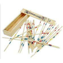 Ahşap Mikado Kutu Oyunu, Eğlenceli ve Zarif Strateji Oyunu