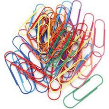 Renkli 50'li Ataş Seti, Çok Renkli ve Şık Ofis ve Okul Malzemeleri