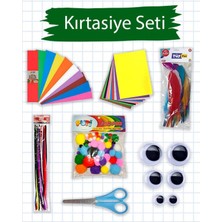 Renkli Kırtasiye ve Hobi Malzemeleri Seti, Eğlence ve Öğrenme Için Ideal Seçenek