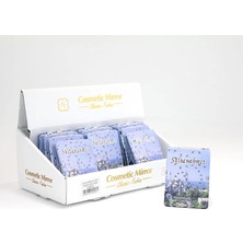 Taşlı Istanbul Tasarımı El Aynası Ince Model 14