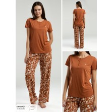 Iç Giyim Arnetta Kısa Kol Ikili Pijama Takımı