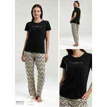 Iç Giyim Arnetta Kısa Kol Ikili Pijama Takımı