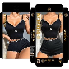 Iç Giyim Ruselin Şortlu Pijama Takım