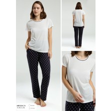 Iç Giyim Arnetta Kısa Kol Ikili Pijama Takımı