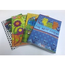 100 Sayfalı Çizgili A5 Defter Seti, 3'lü Paket, Şık ve Kullanışlı Not Defteri