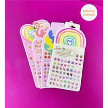 Renkli ve Eğlenceli Kabartmalı Sticker Seti ile Yaratıcılığı Keşfedin