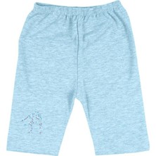 3'lü Likralı Kız Çocuk Kısa Tayt