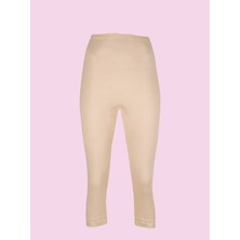 Ceylanoğlu Ribana  Dantelli Diz Altı Tayt 237 (3ADET)