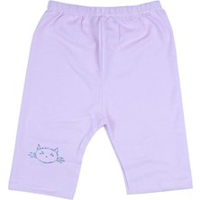 Ceylanoğlu Likralı Kız Çocuk Kısa Tayt 339 (3 Adet)