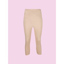 Ceylanoğlu Ribana  Katlamalı Diz Altı Tayt 235 (3ADET)