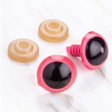 Loren 16 mm Pembe 5 Çift Amigurumi Göz