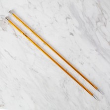 Loren Rythm 5mm Sarı Renkli Metal Örgü Şişi