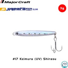 Major Craft Jigpara Micro Slim Jpmsl-3gr 35MM #17 Keimura (Uv) Shirasu Yem