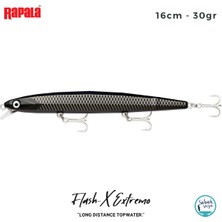 Rapala Flash-X Extremo 16CM 30GR #mblu Yem